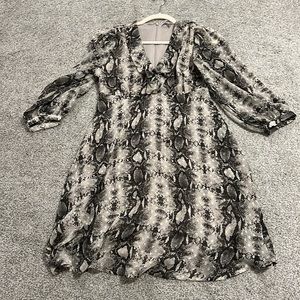 Collective concept size XS from Vici snakeskin snake print dress